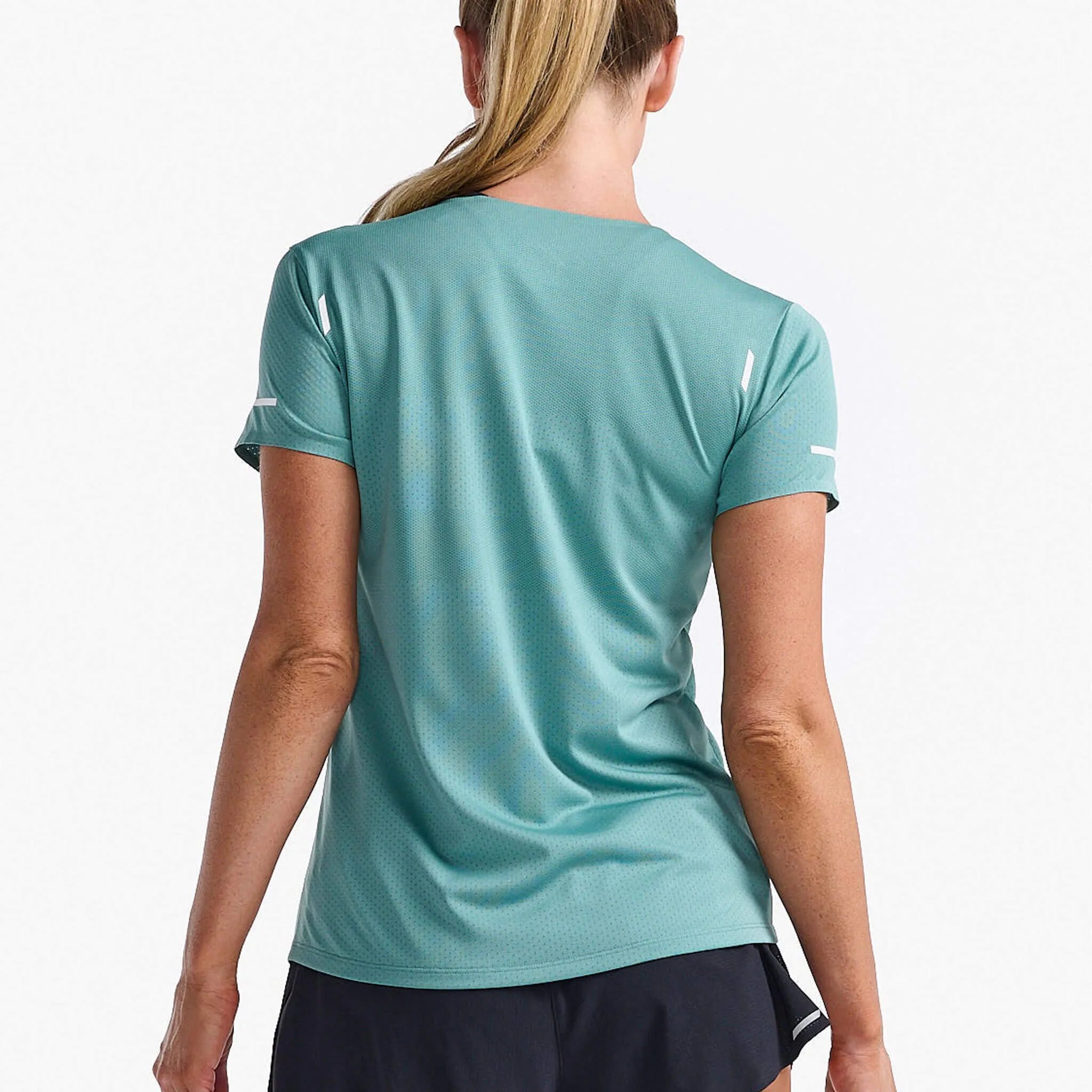 2XU | Women's Light Speed Tech Tee - Raft/White Reflective