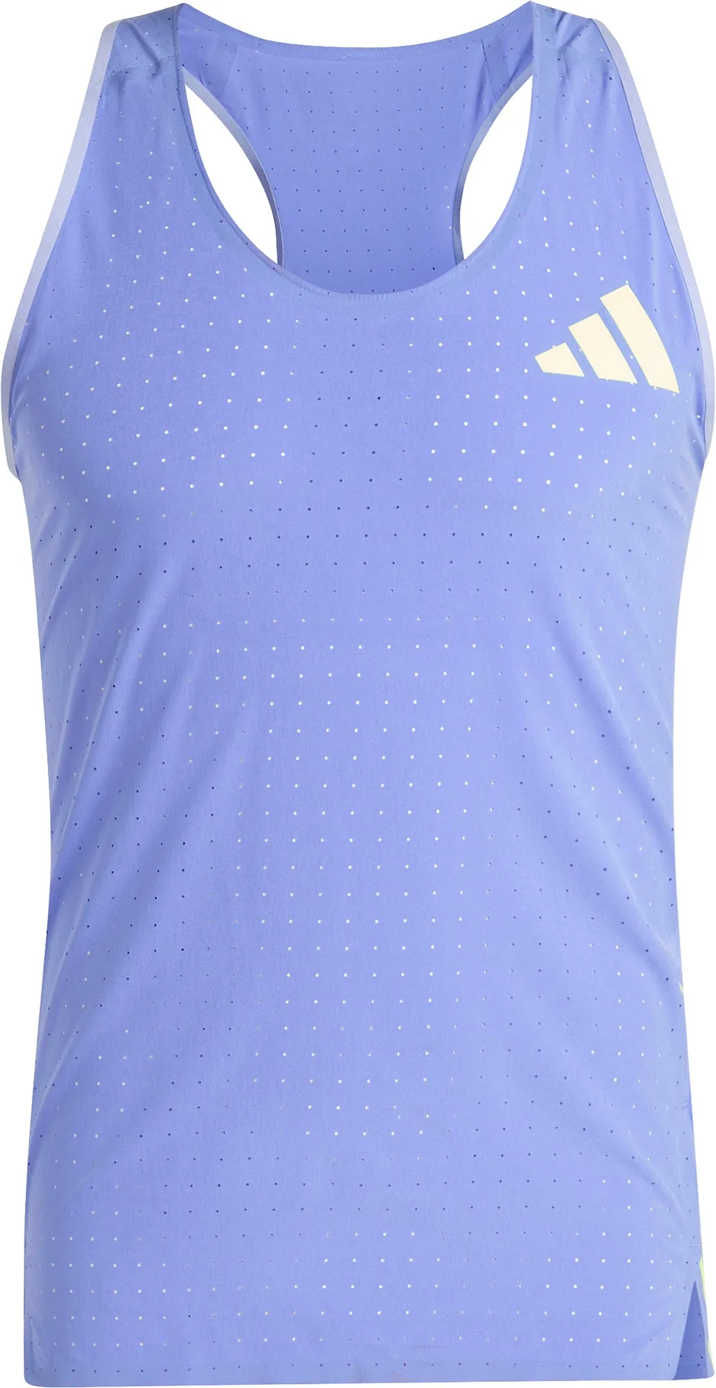 adidas Adizero Promo Mens Running Vest - Blue