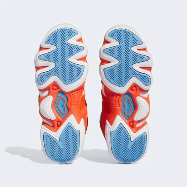 Adidas Men's Crazy 8 Shoes - Team Orange / Cloud White / Team Light Blue