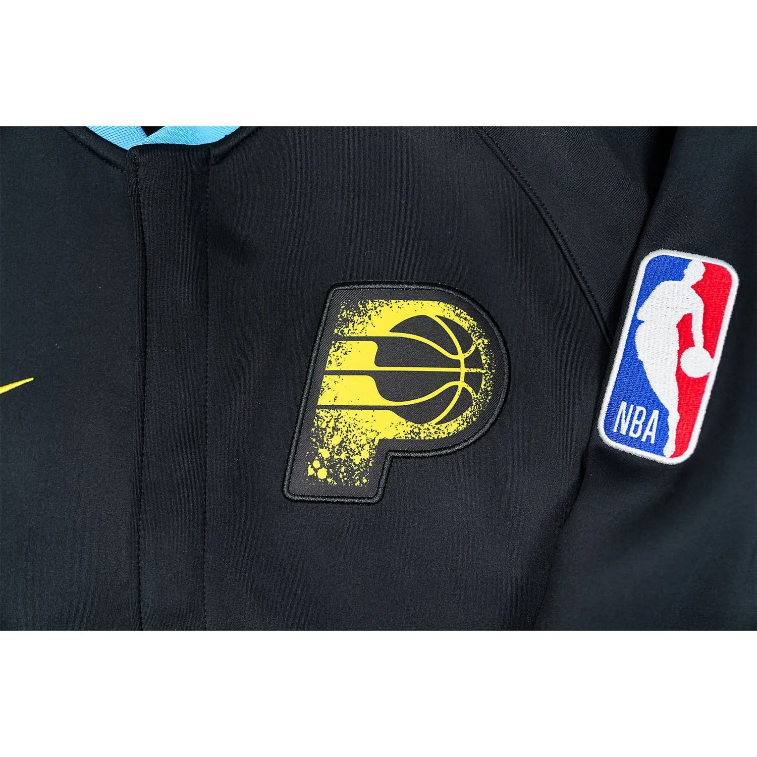 Adult Indiana Pacers 23-24' CITY EDITION Showtime Full-zip Jacket in Black by Nike