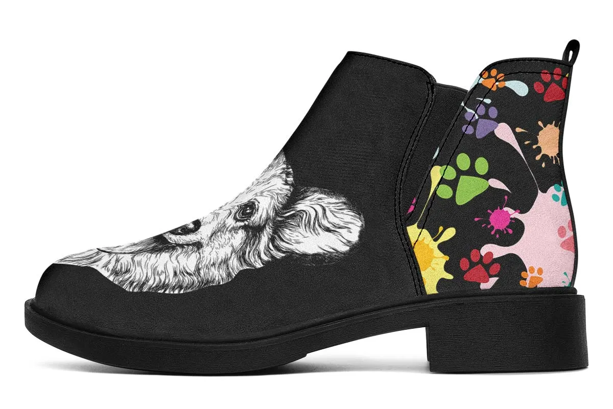 Artsy Corgi Neat Vibe Boots