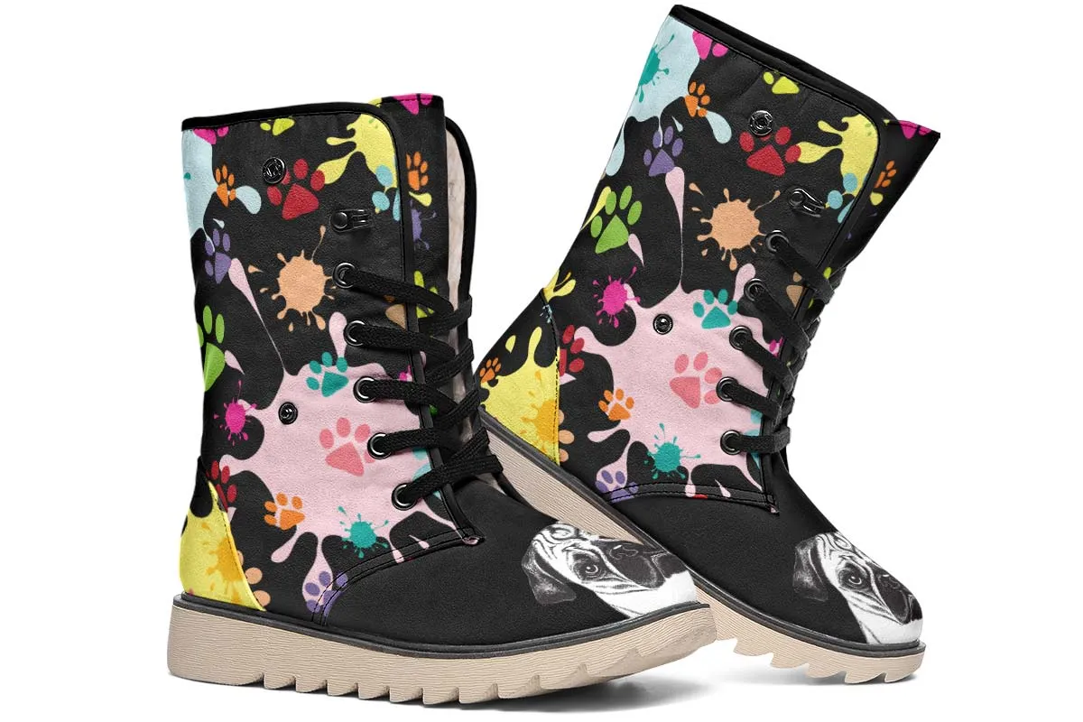 Artsy Pug Polar Vibe Boots