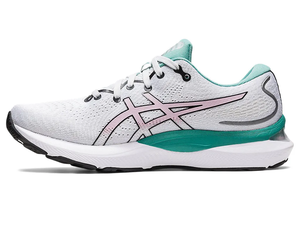 ASICS Women's GEL-CUMULUS 24 (Polar Shade/Barely Rose)