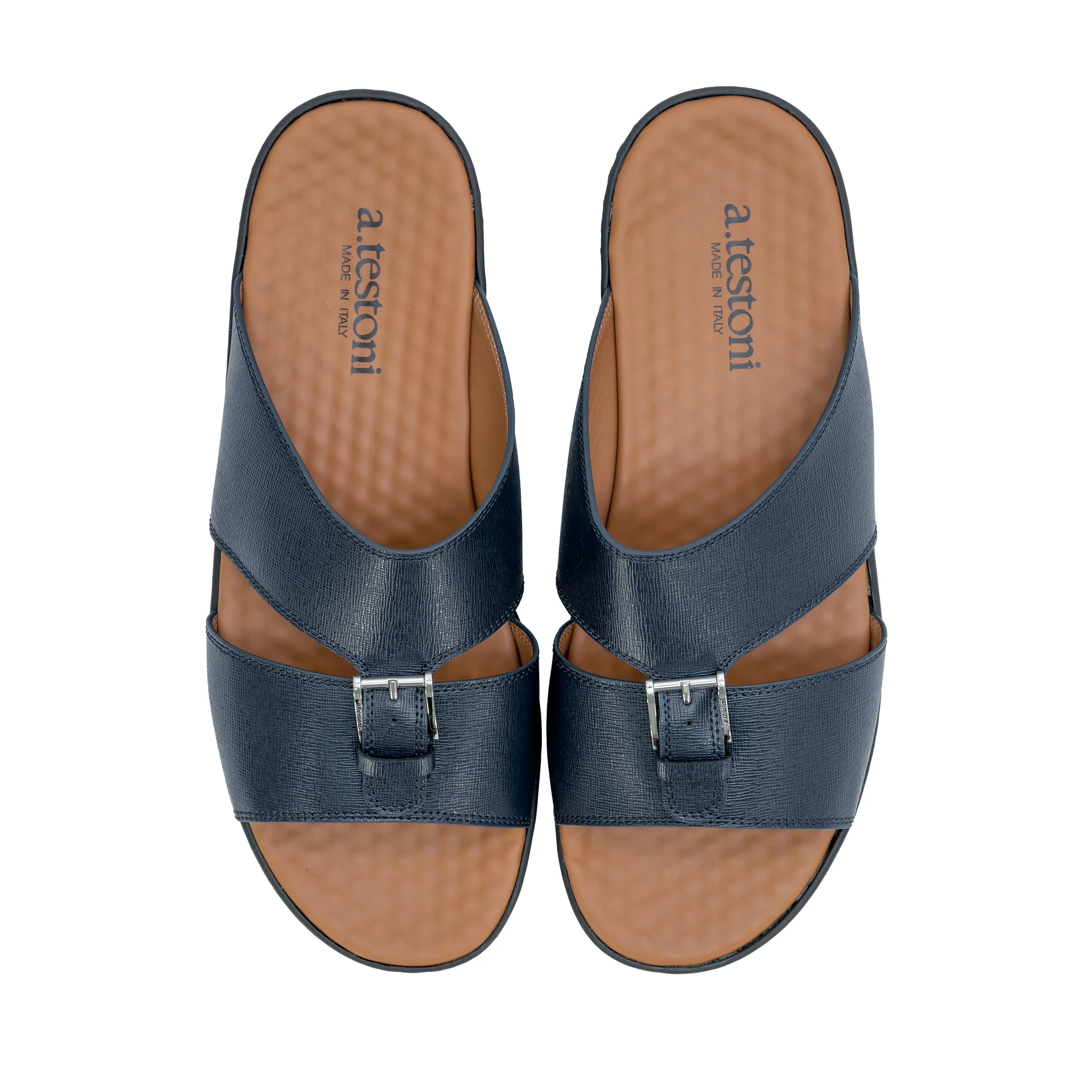 A.Testoni Men's Sandal in Leather