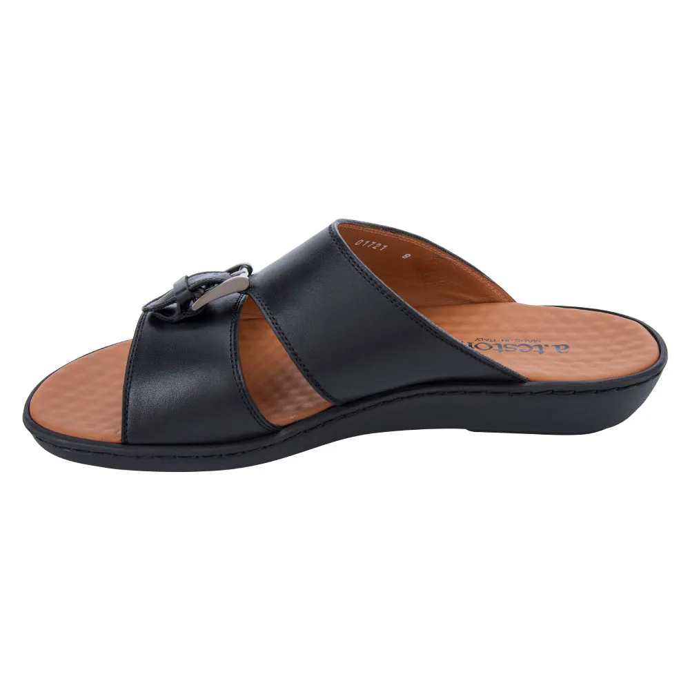 A.Testoni Sandal Black