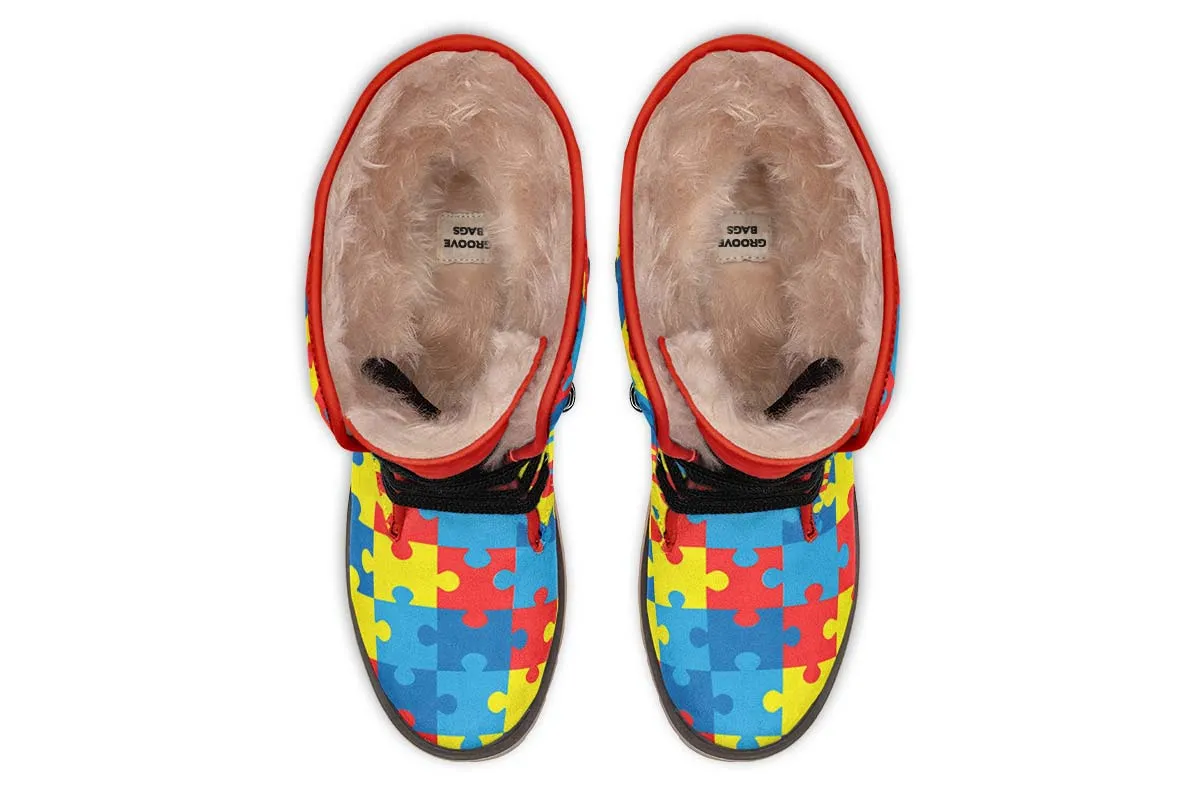 Autism Awareness Polar Vibe Boots