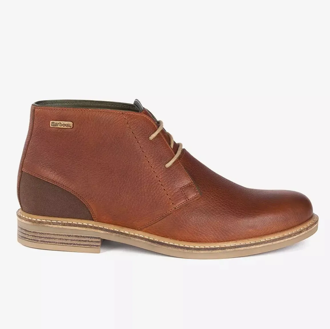 Barbour Boots Redhead Chukka Boots in Cognac Brown Leather - MFO0138TA52