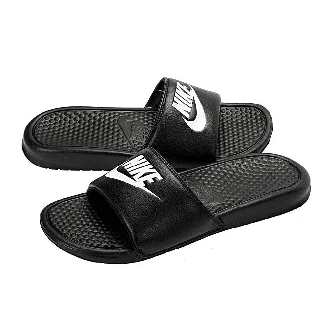 Benassi Jdi Men's Slide - Black / White