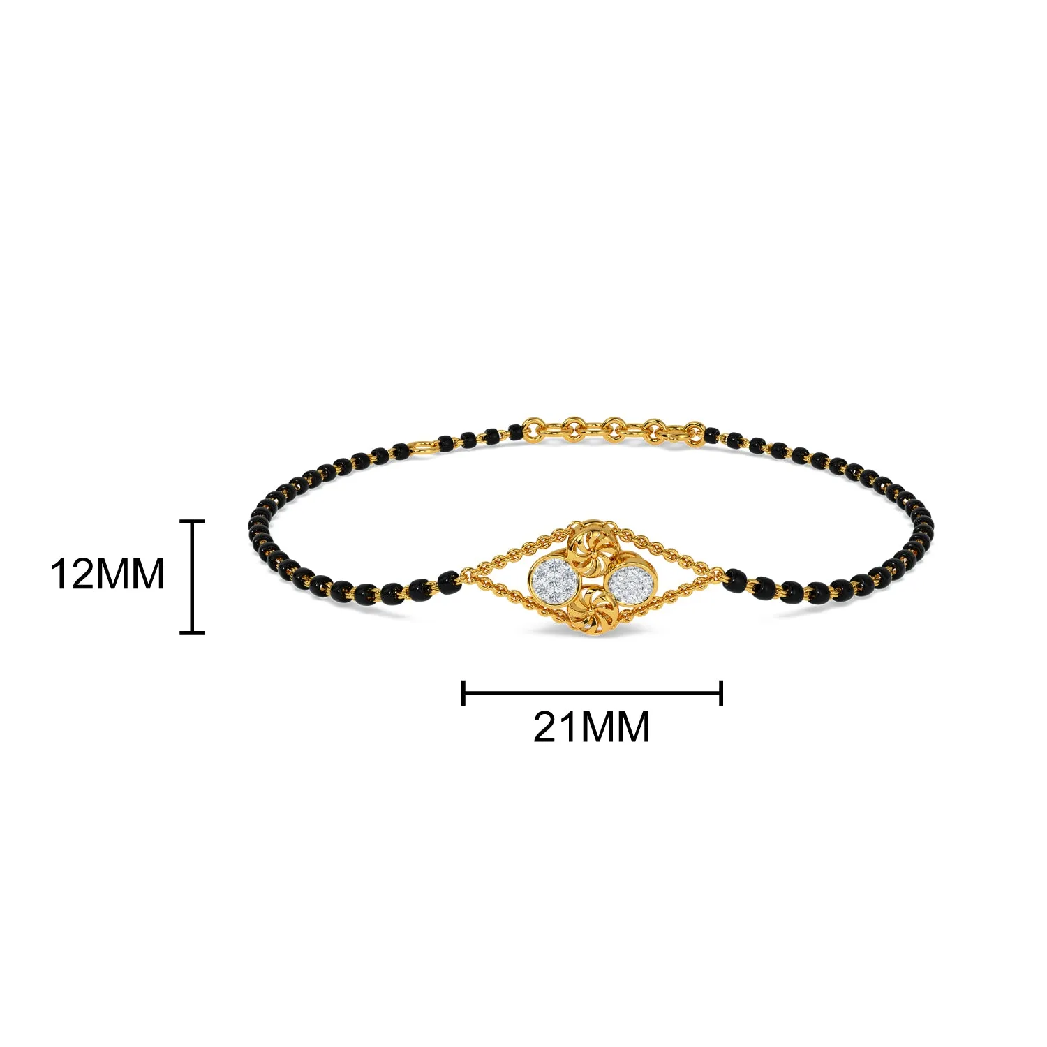 Benicia Mangalsutra Bracelet