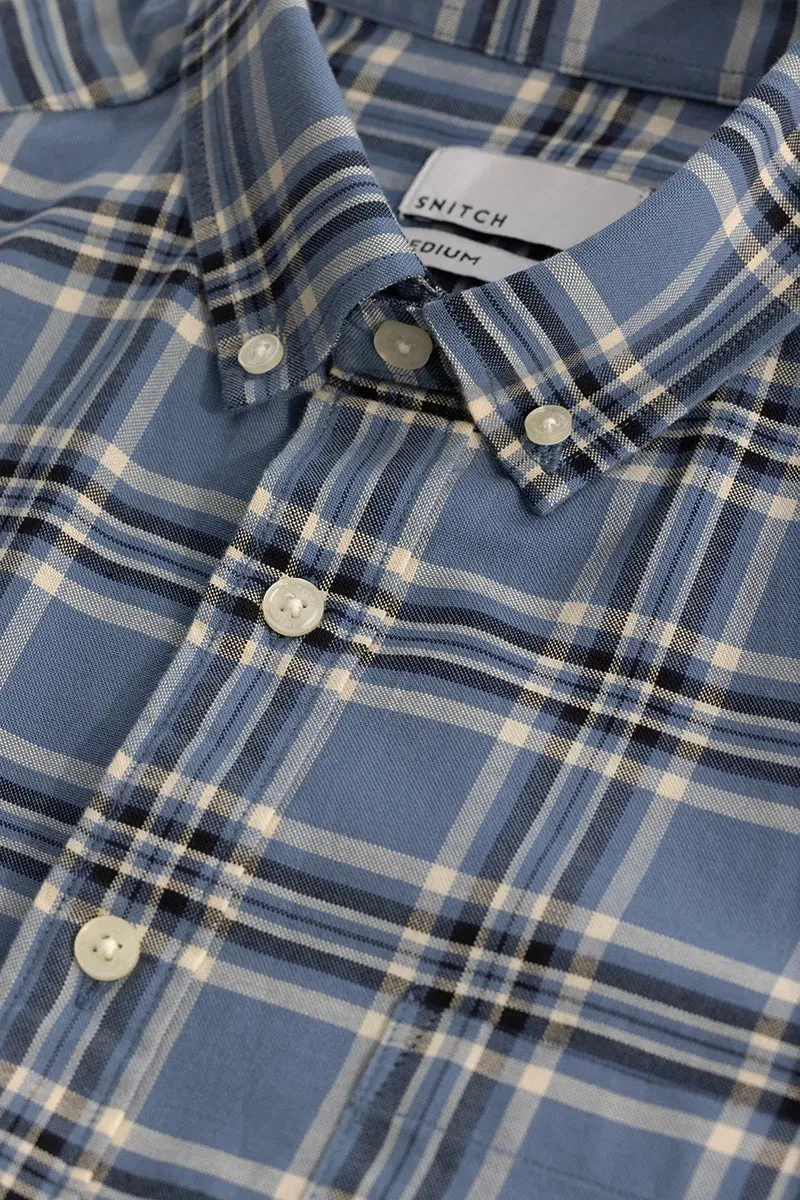 Blue Checks Oxford Shirt