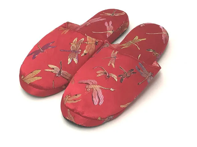 Brocade Comfy Slipper - Dragonfly