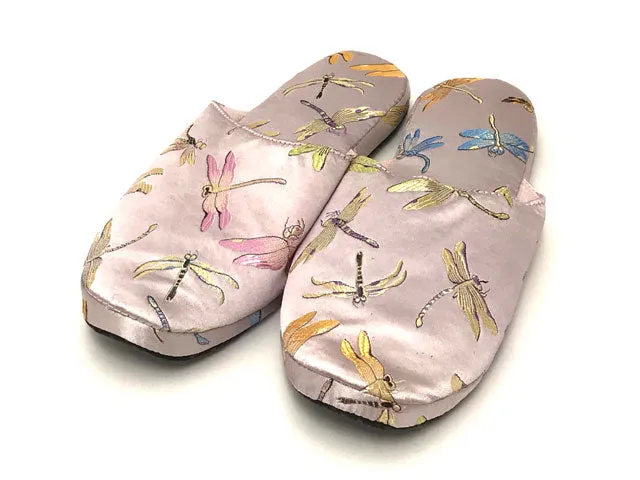 Brocade Comfy Slipper - Dragonfly