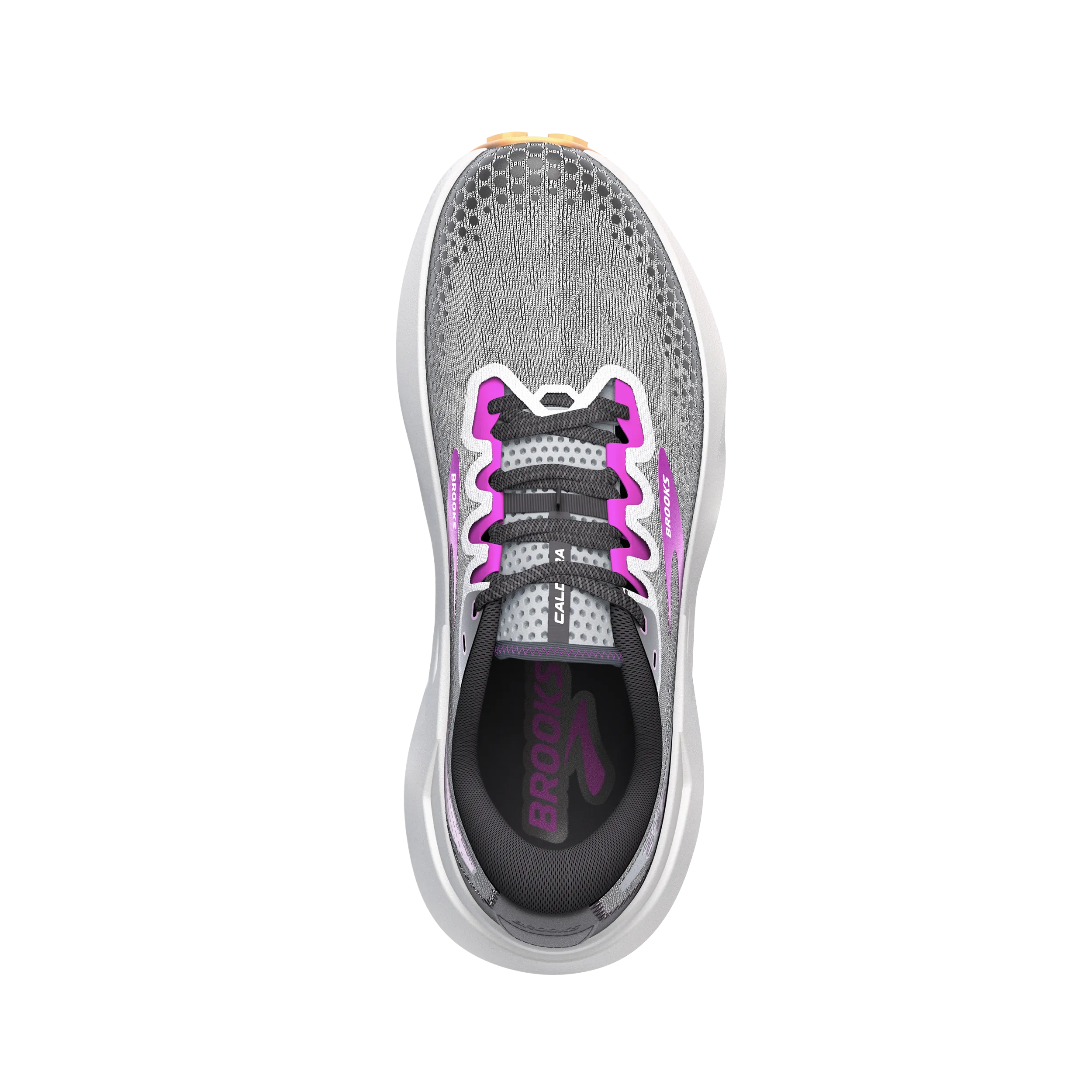 Brooks Caldera 6 (B Width) - Oyster/Blackened Pearl/Purple (Womens)