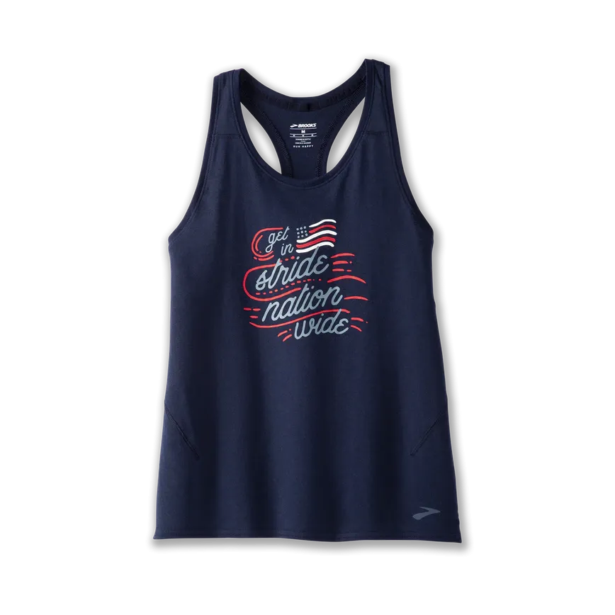 Brooks Women's "Run USA" Distance Tank