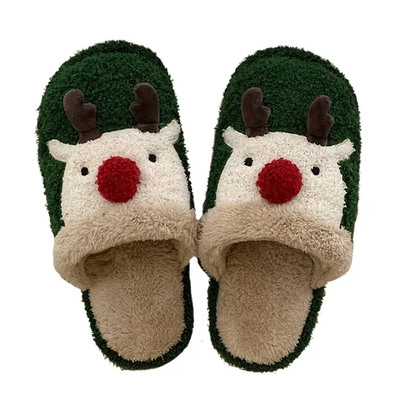 Christmas Elk Slippers