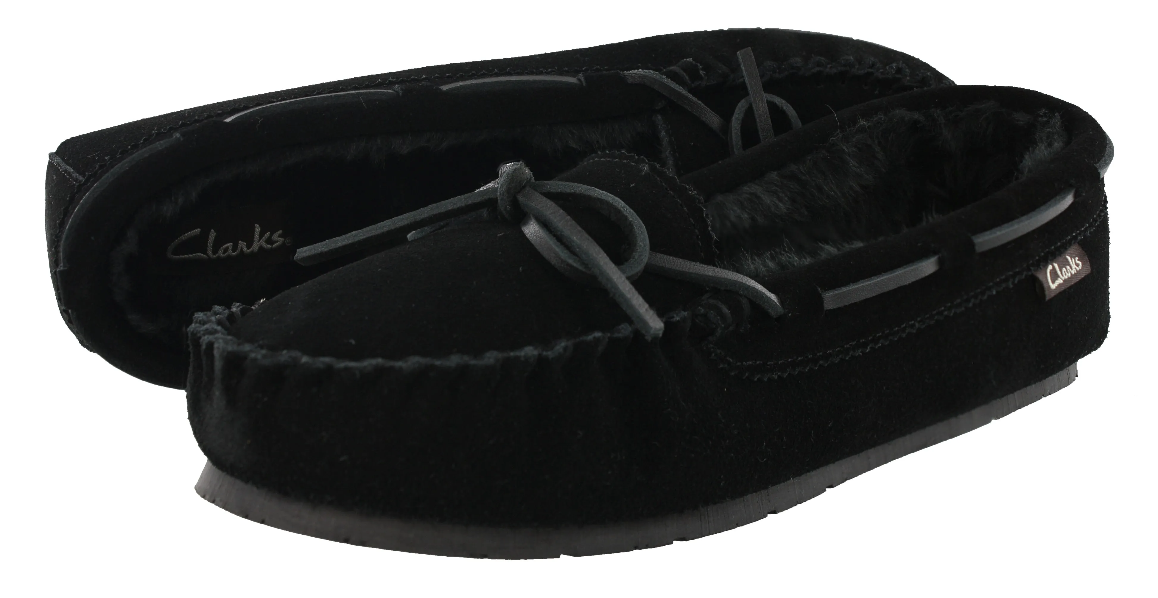 Clarks Women's Moccasin Winter Slippers Nancy