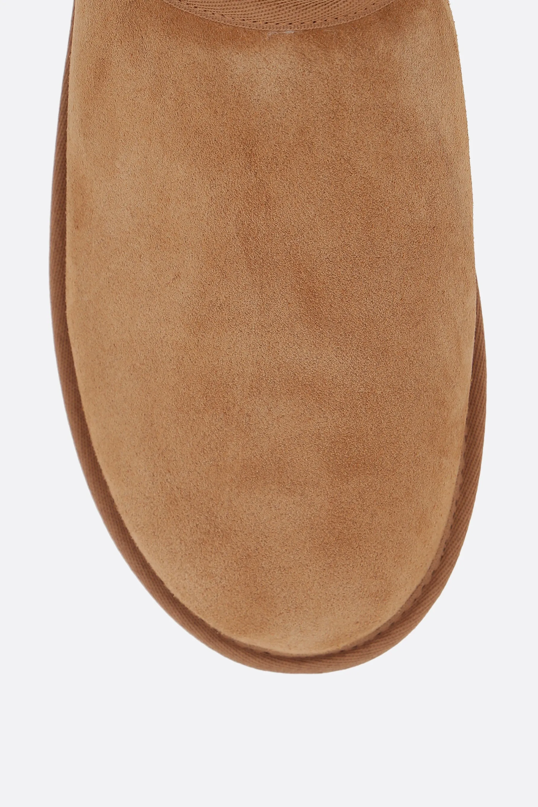 Classic suede slippers