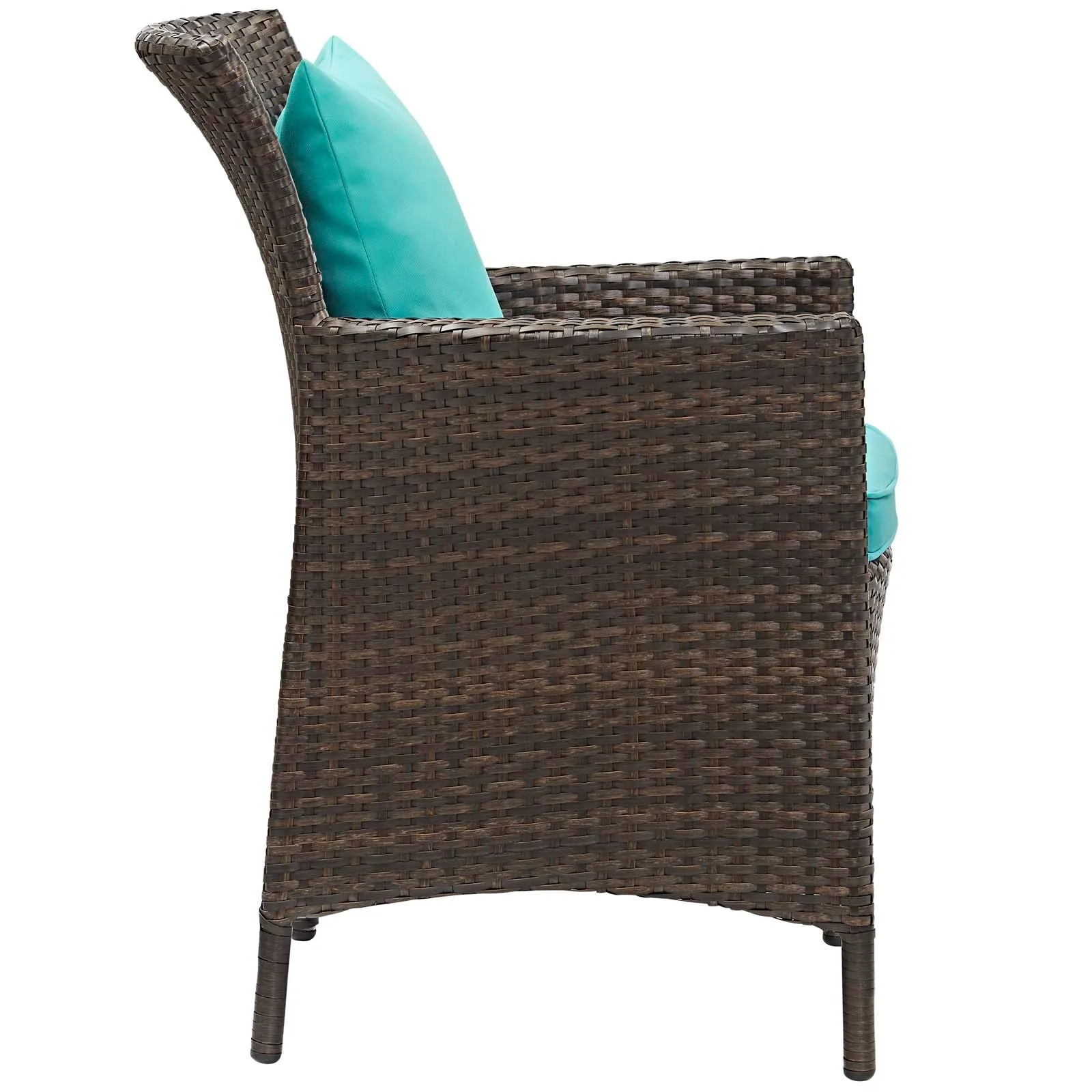 Conduit Outdoor Patio Wicker Rattan Dining Armchair by Modway