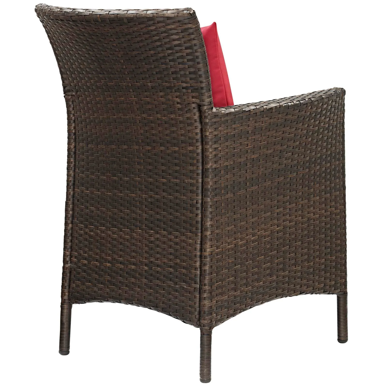 Conduit Outdoor Patio Wicker Rattan Dining Armchair by Modway