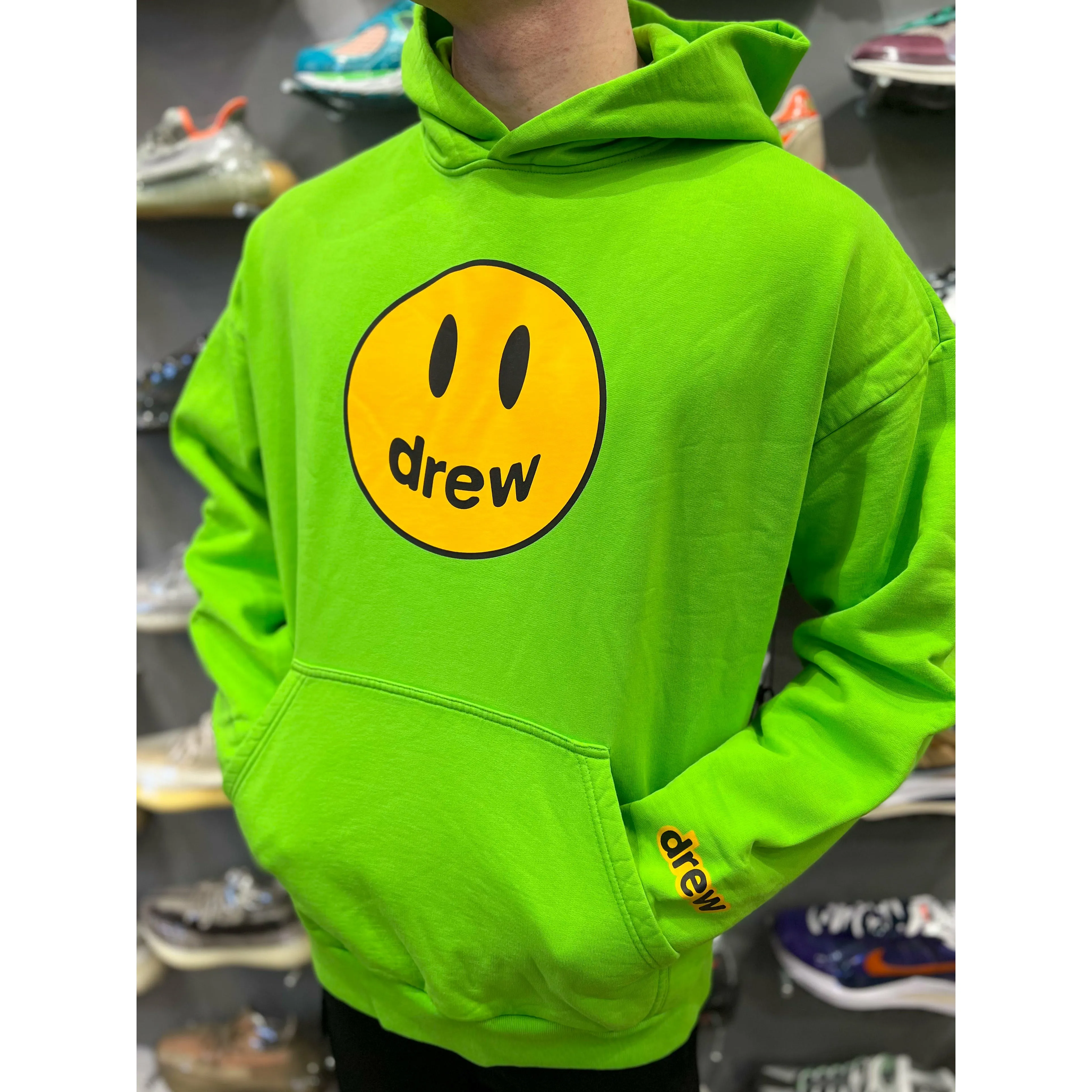 Drew House Mascot Hoodie - Lime