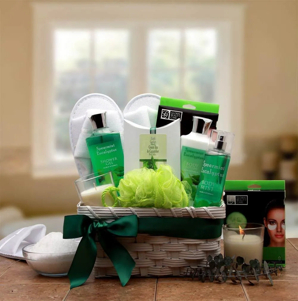 Eucalyptus  Spa Gift Basket