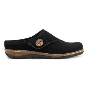 Ezra Round Toe Casual Slip-on Flat Clogs