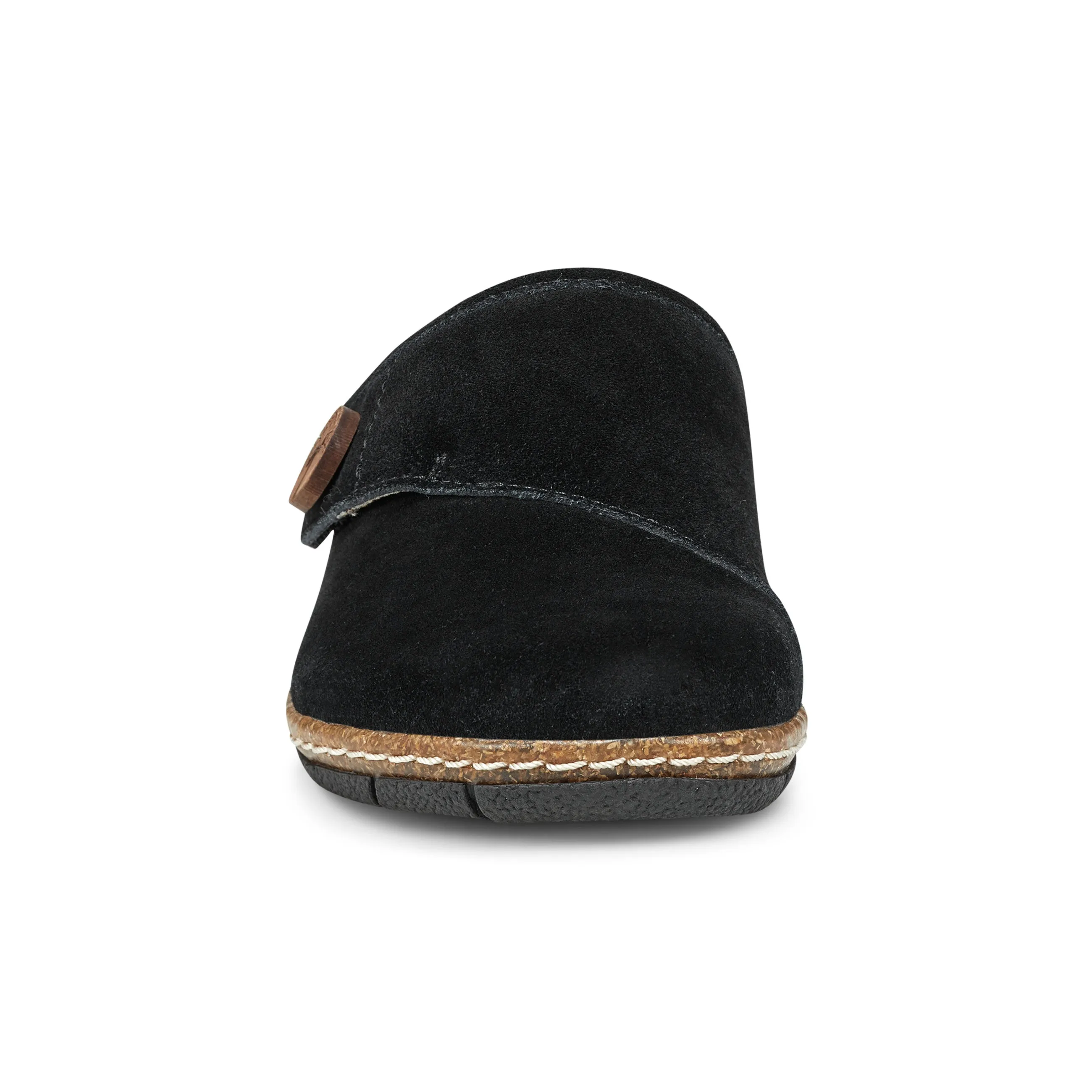 Ezra Round Toe Casual Slip-on Flat Clogs