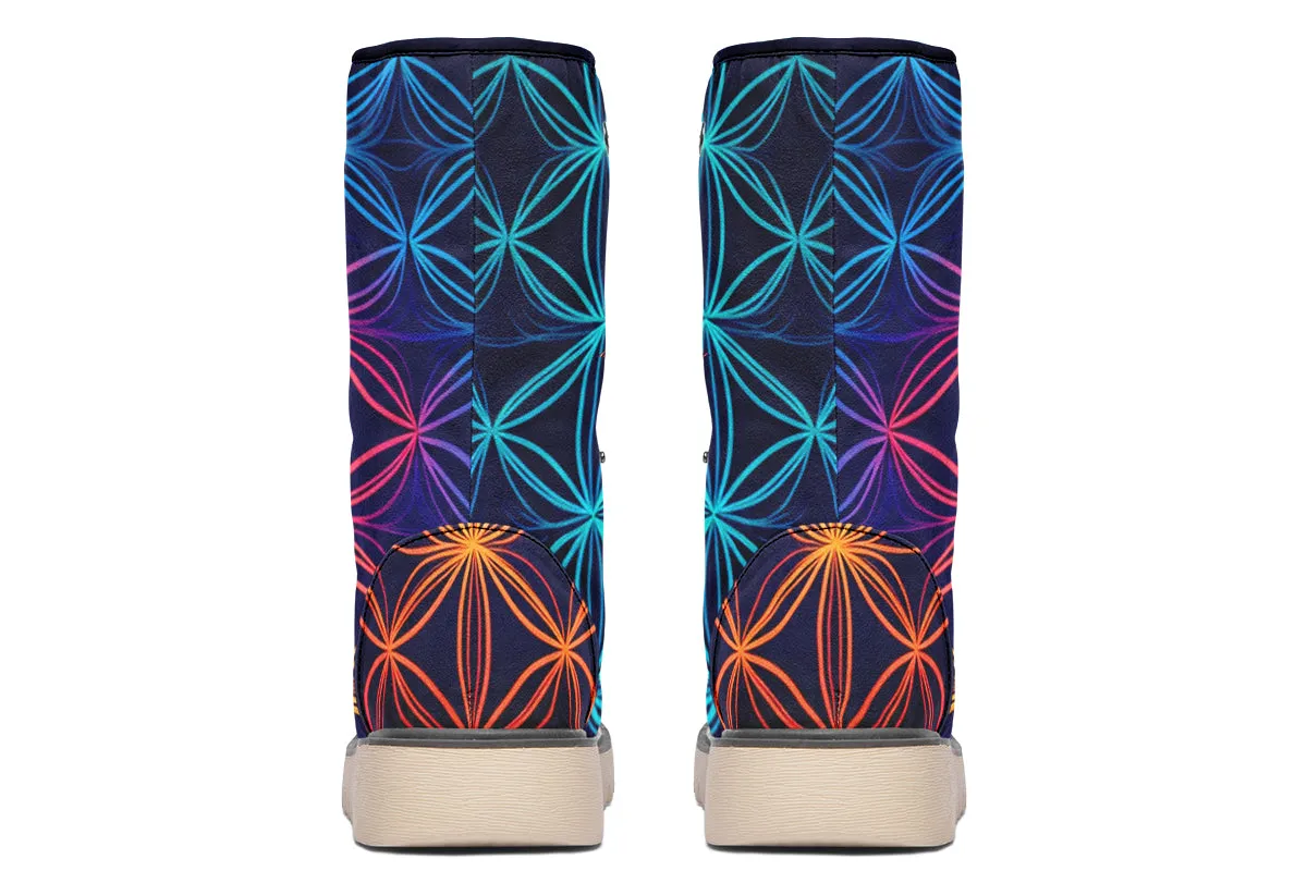 Flower Of Life Moon Boots