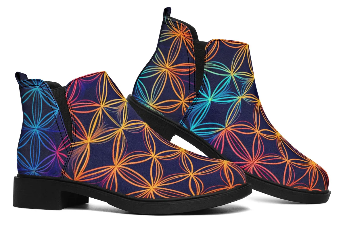 Flower Of Life Neat Vibe Boots