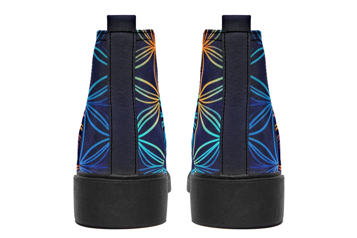 Flower Of Life Neat Vibe Boots