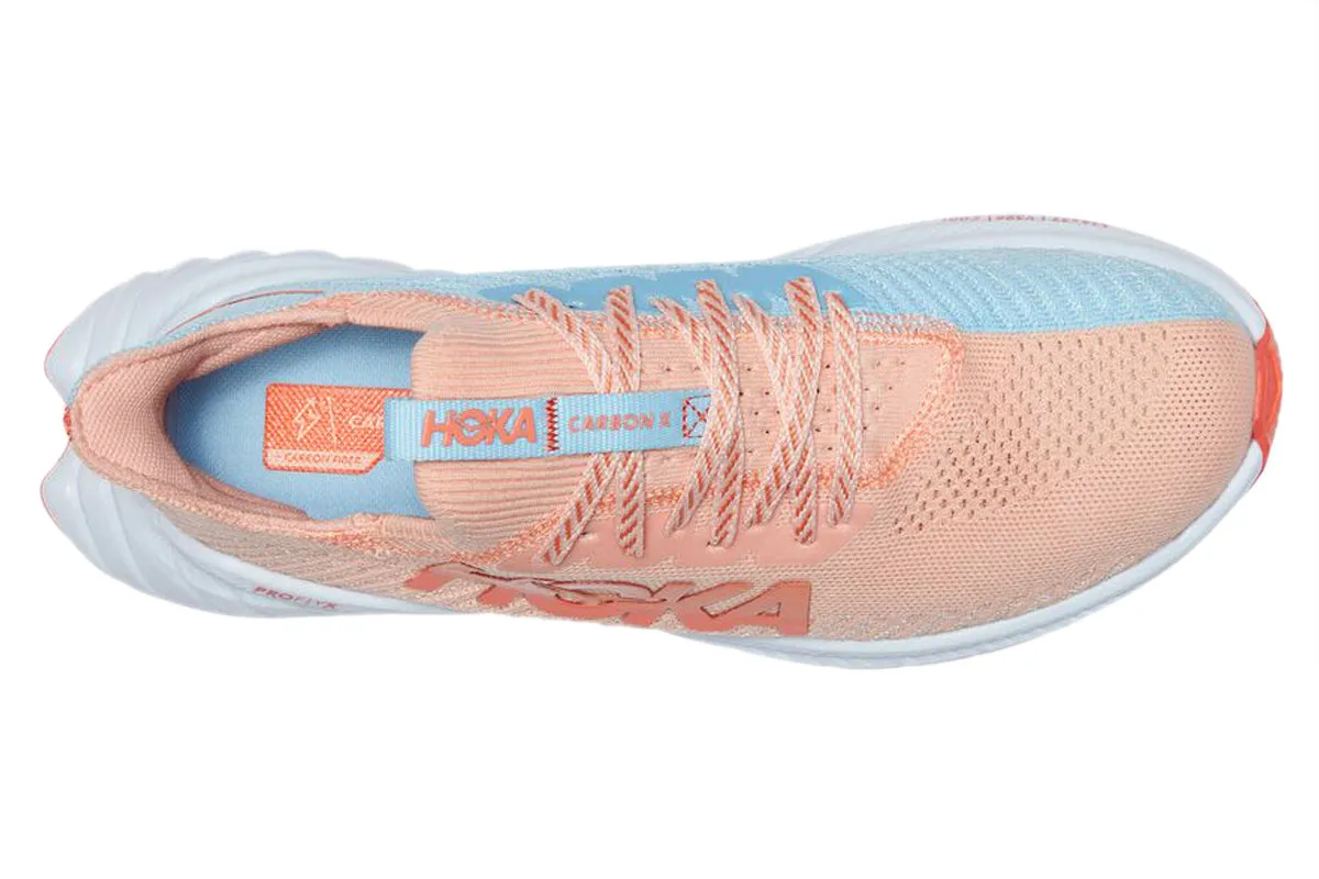 Hoka Carbon X 3 B Peach Parfait/Summer Song Womens