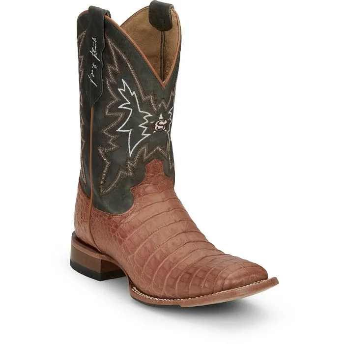 JUSTIN HAGGARD VINTAGE TAN CAIMAN: GR5706