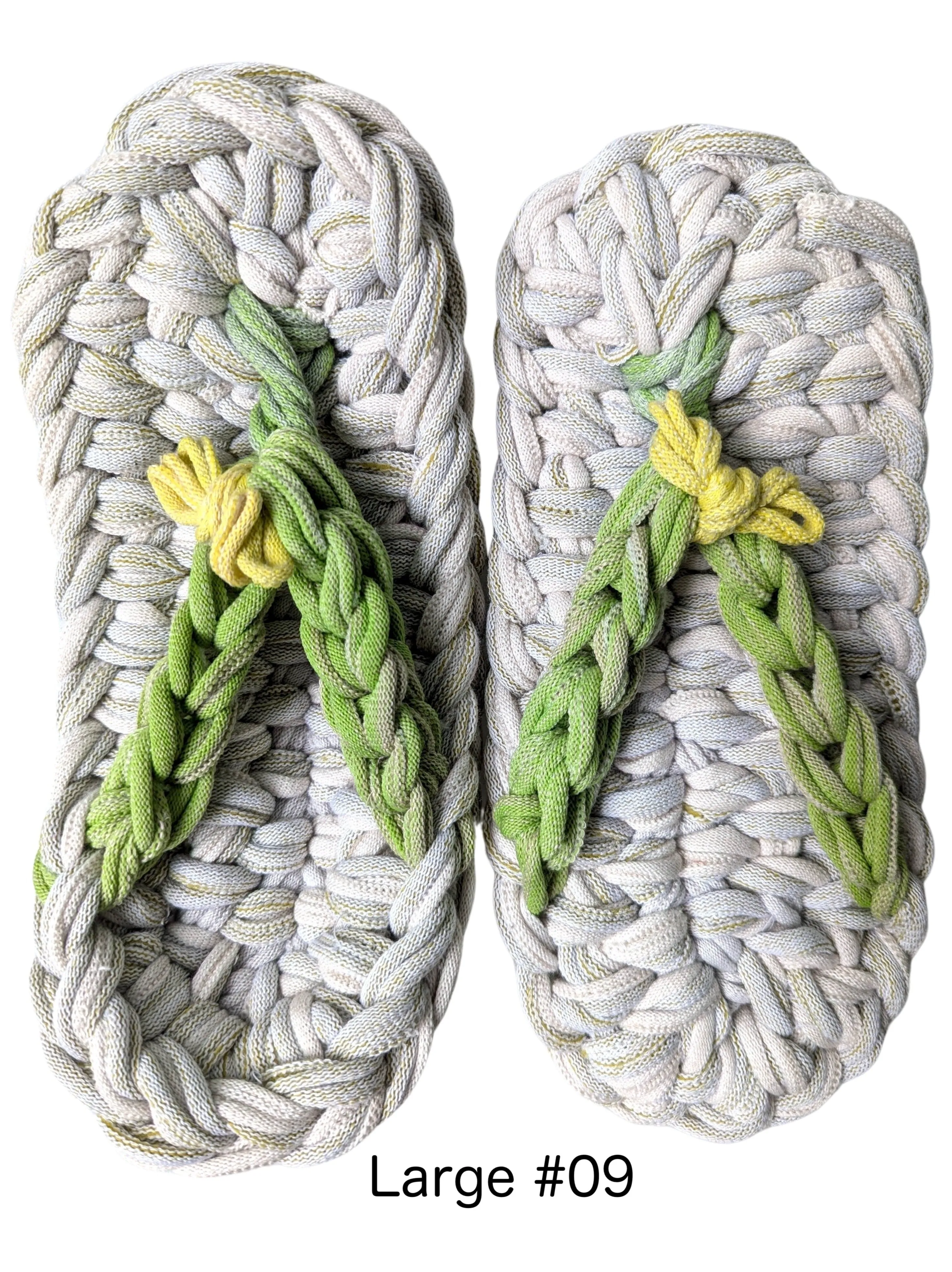 Large | Knit Up-cycle ZOURI Slippers 2024SS [Large]