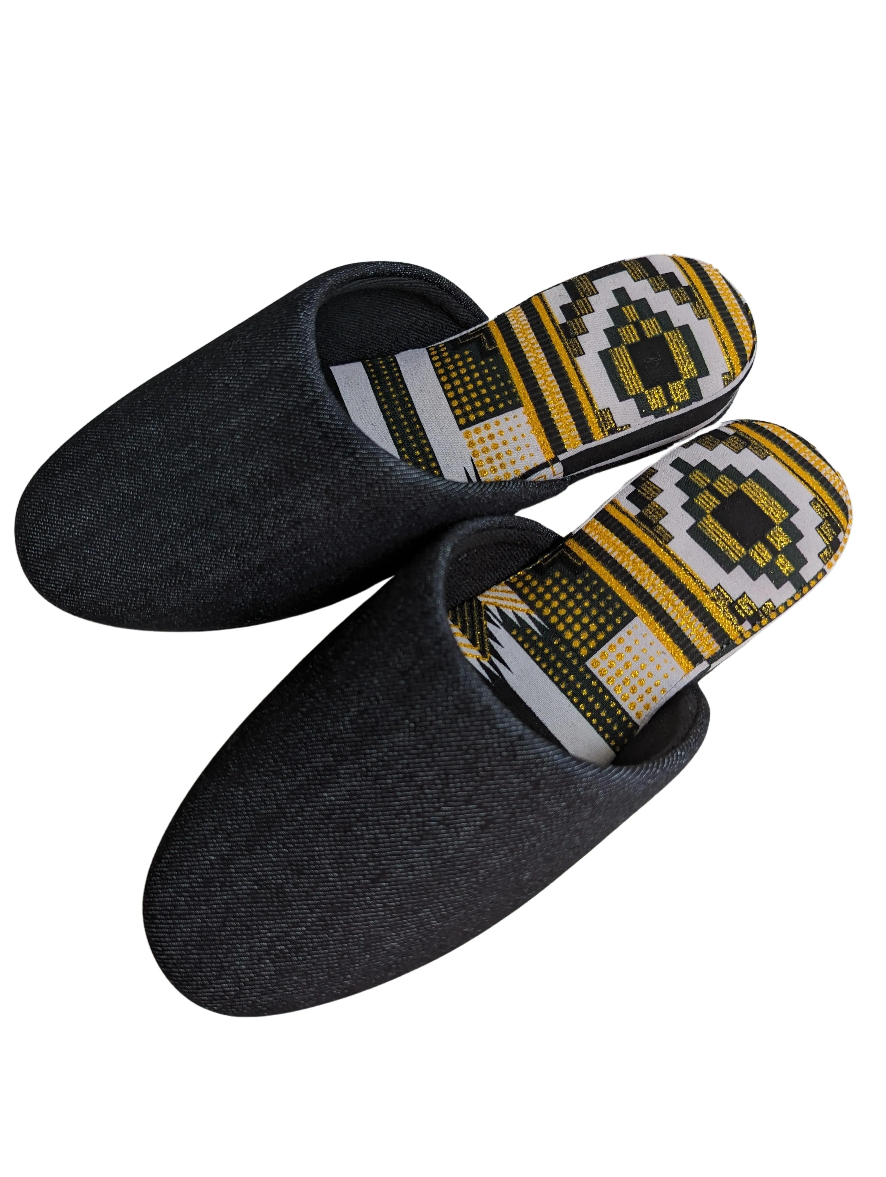 Medium | Denim Mix Slippers 2023AW-M05 lamé