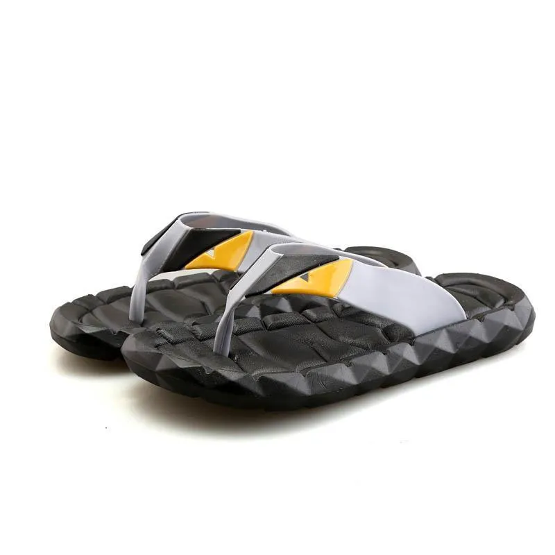 Men's Casual Beach Flexible Colorful Slippers