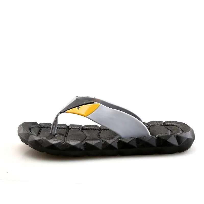 Men's Casual Beach Flexible Colorful Slippers