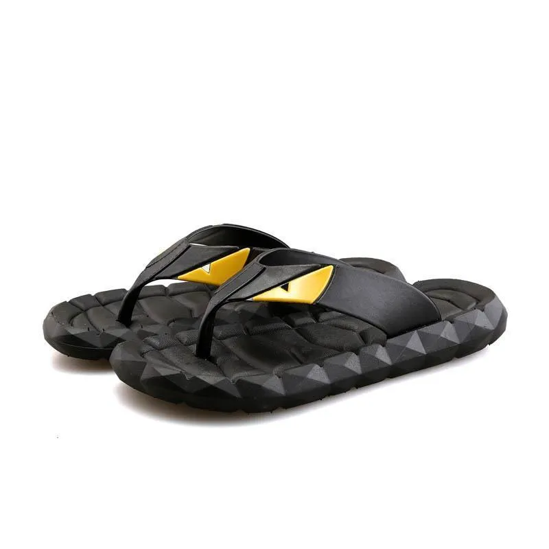 Men's Casual Beach Flexible Colorful Slippers