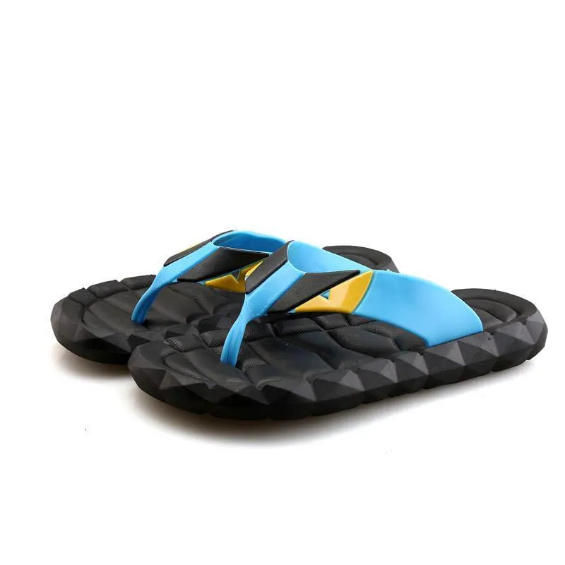 Men's Casual Beach Flexible Colorful Slippers