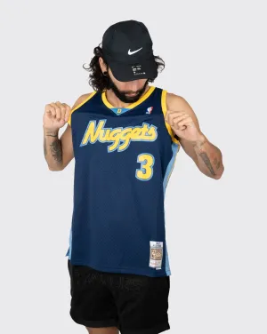 mitchell and ness denver nuggets iverson 06-07 jersey Blue MNDN4205