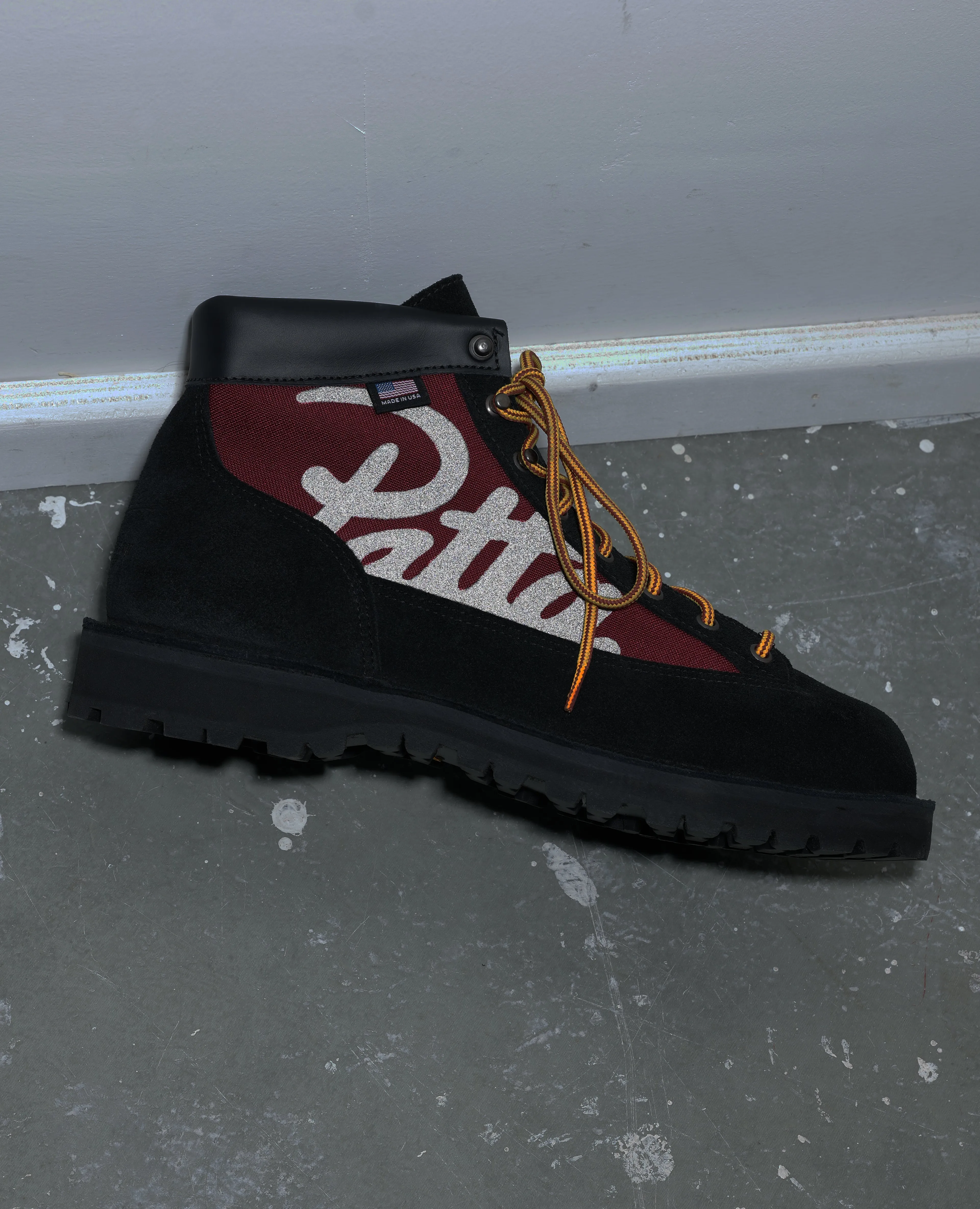 Patta x Danner Light Men's (Black/Burgundy/Green)