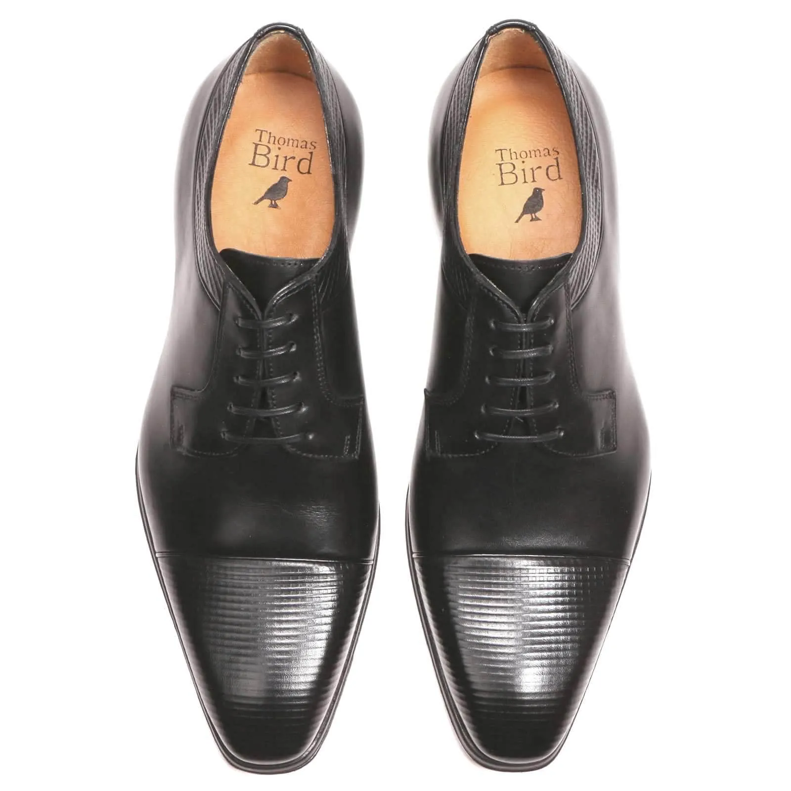 Richmond Cap Toe Derby Black