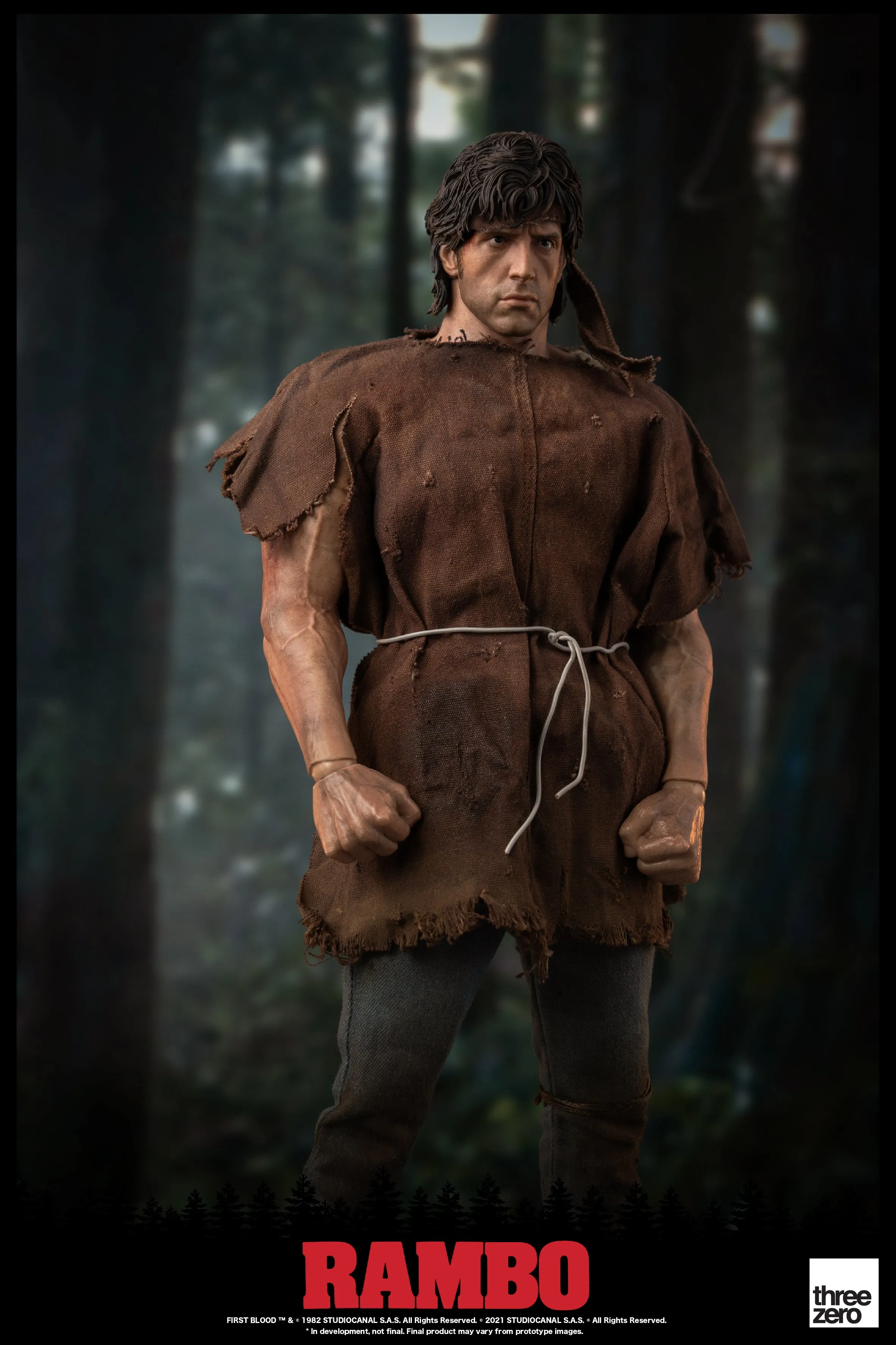 Threezero Rambo First Blood John Rambo