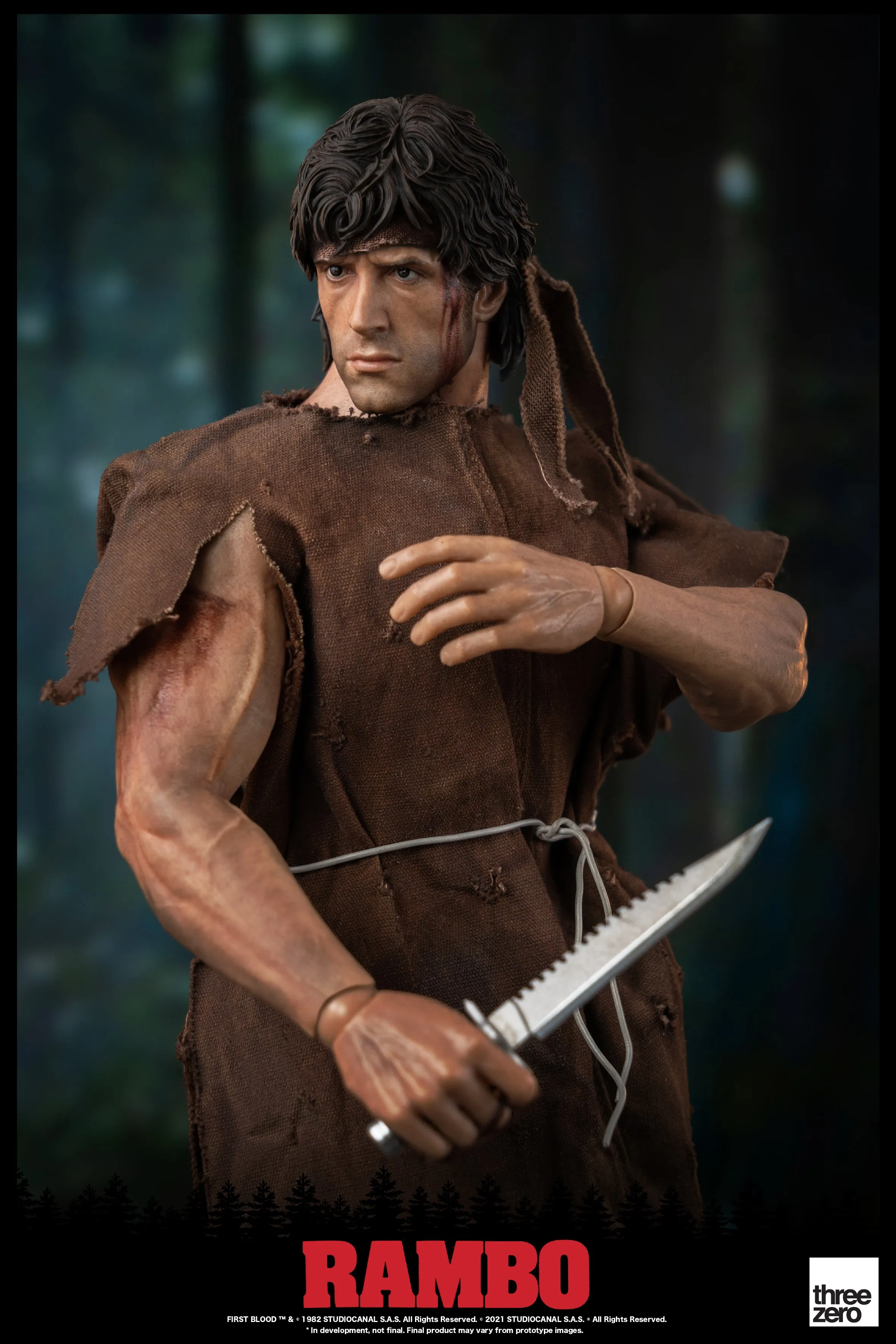 Threezero Rambo First Blood John Rambo