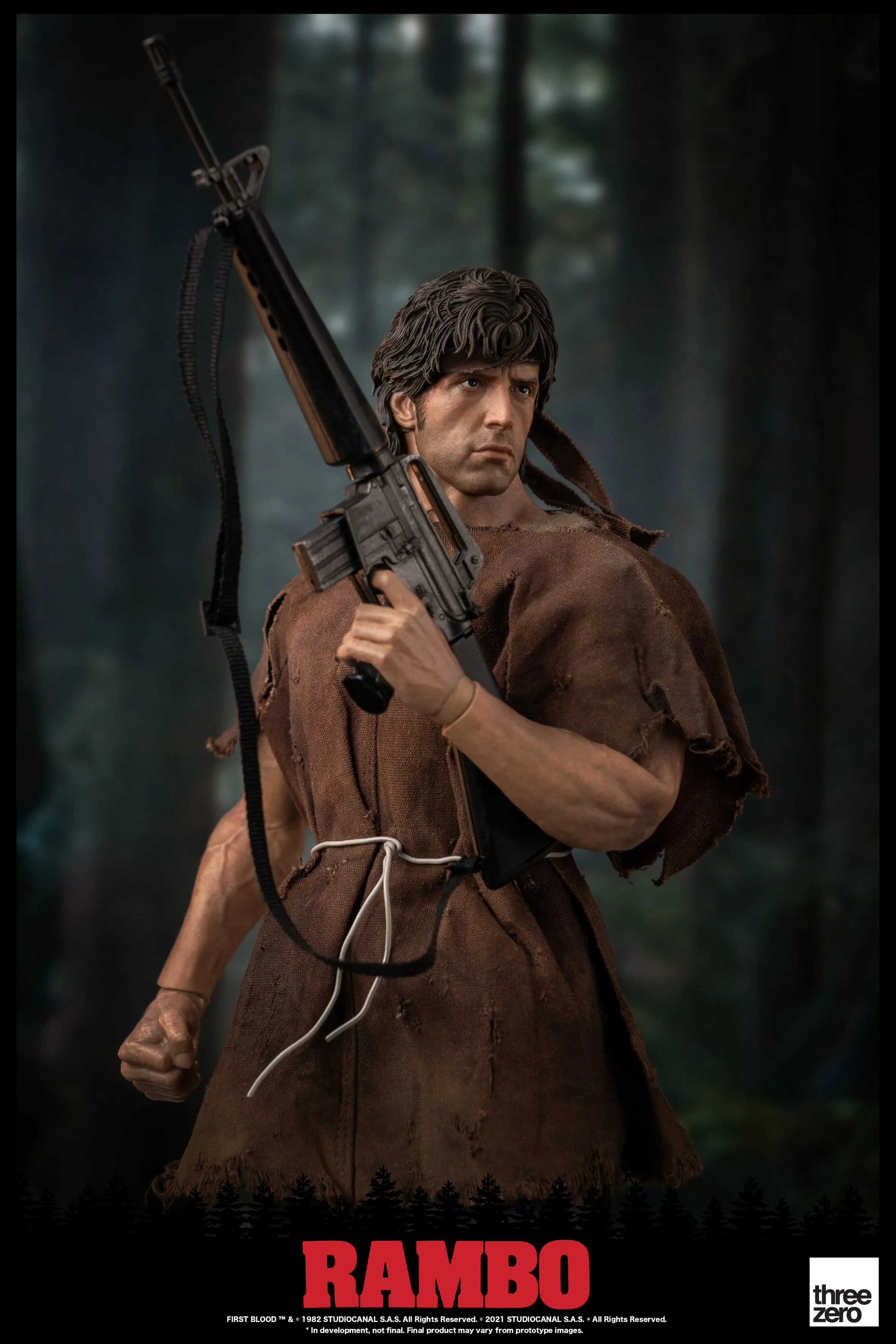 Threezero Rambo First Blood John Rambo