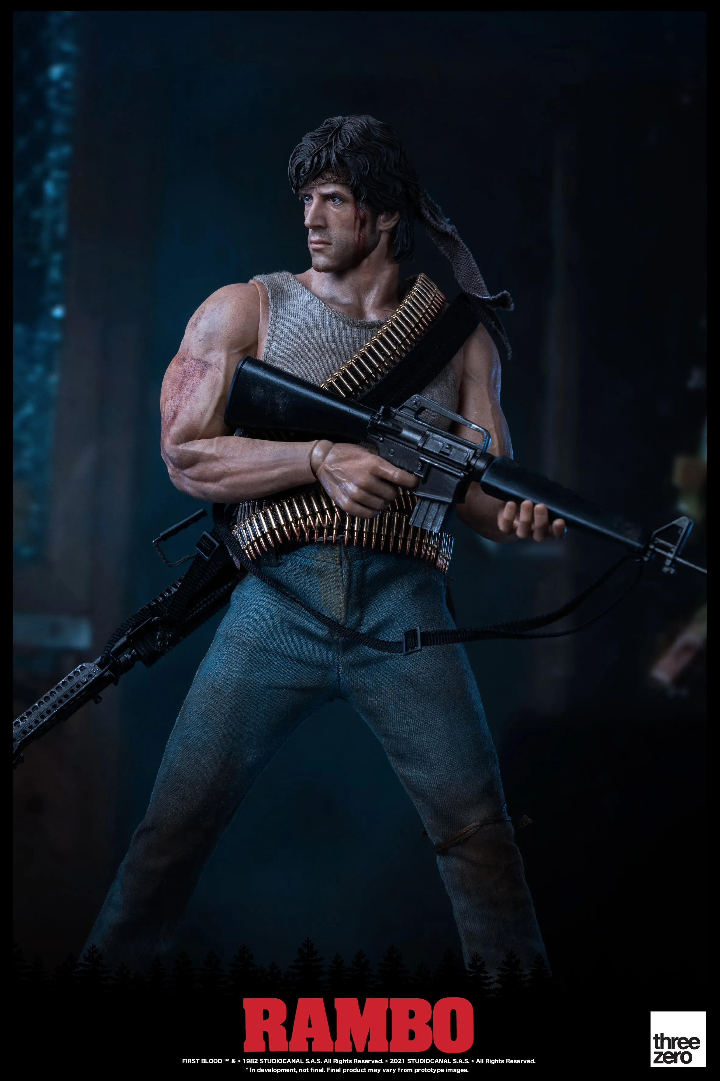 Threezero Rambo First Blood John Rambo