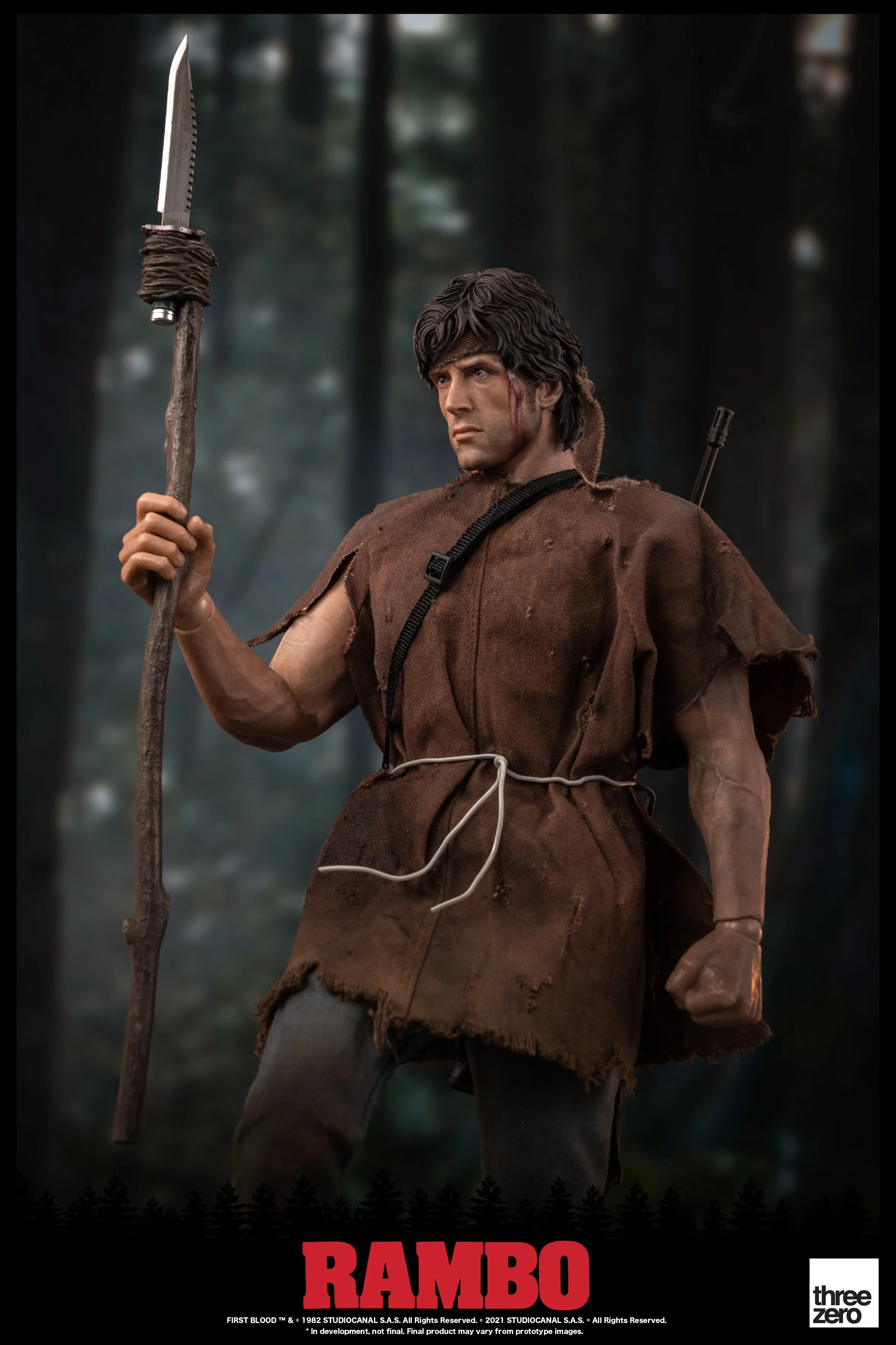 Threezero Rambo First Blood John Rambo