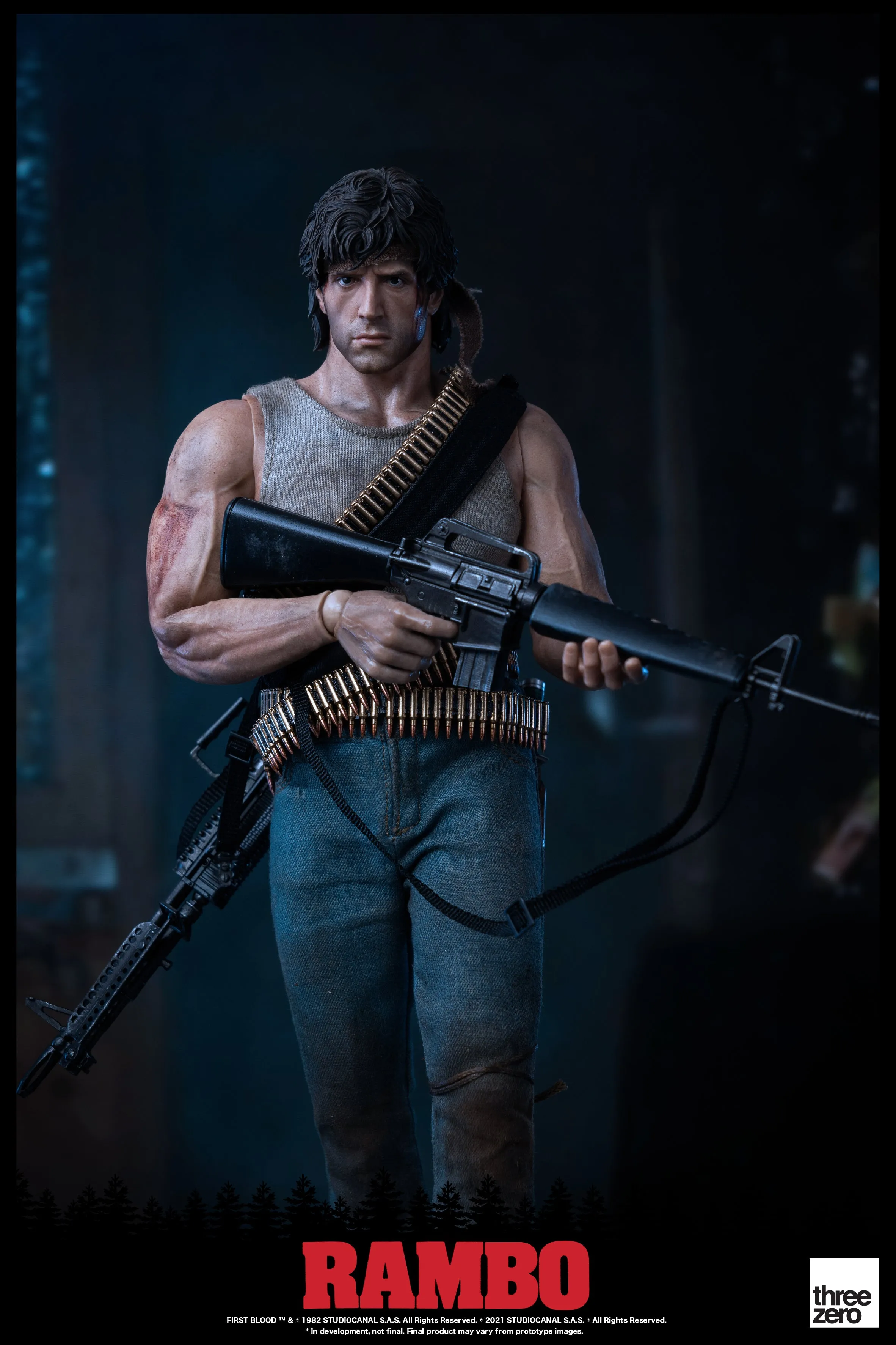 Threezero Rambo First Blood John Rambo