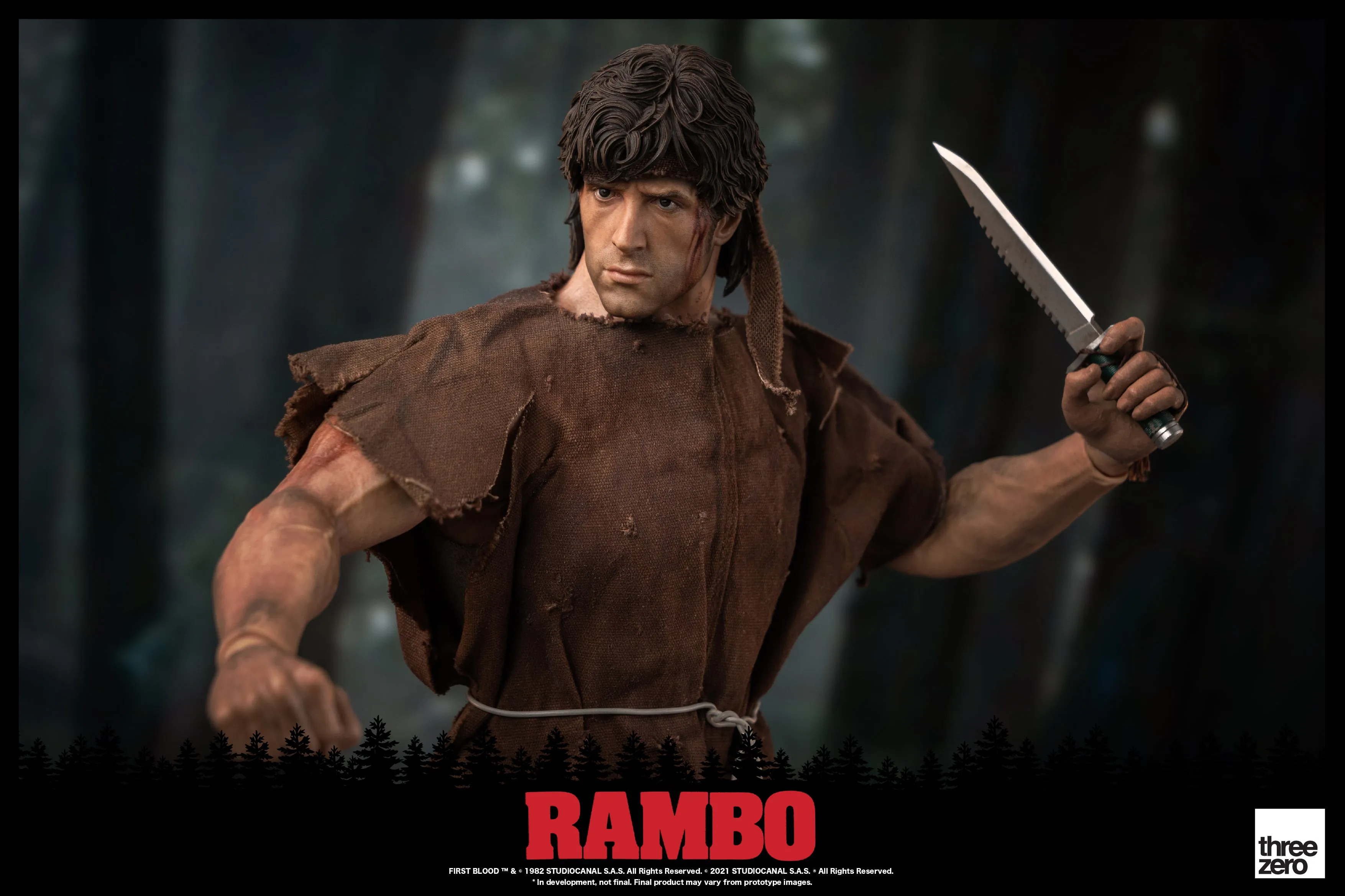 Threezero Rambo First Blood John Rambo