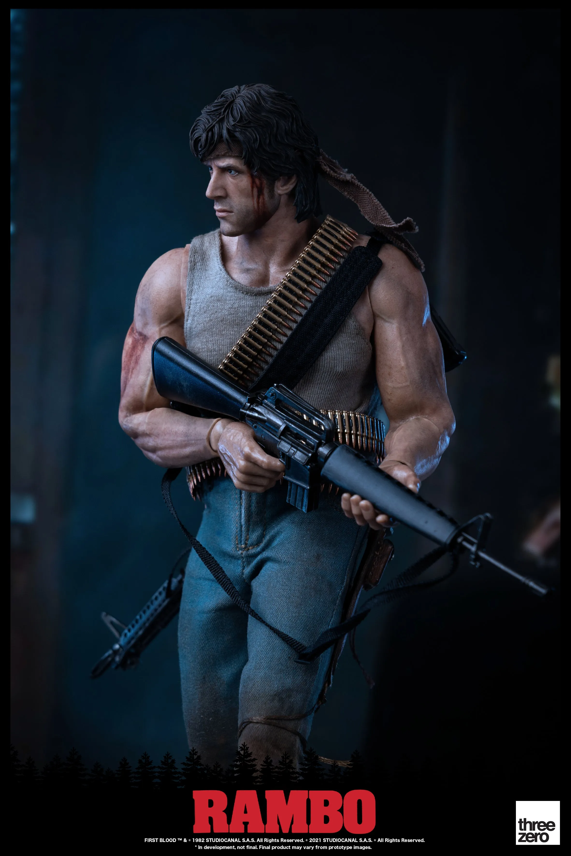 Threezero Rambo First Blood John Rambo