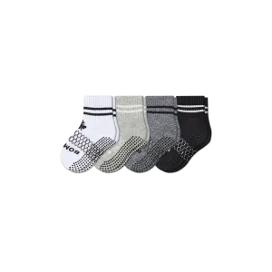 Toddler Originals Gripper Calf Sock 4-Pack